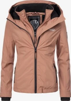 Marikoo Outdoor Jassen Functionele Jas Erdbeere Dames Oudroze