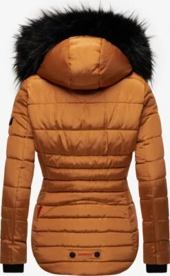 Marikoo Winterjassen Winterjas Lotusblüte Dames Cognac -About you 77cec11a51b13225857b9c0c19f04e6b