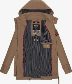 Marikoo Parkas Tussenparka Nyokoo Dames Lichtbruin -About you 7a531ed9f89ba13e72f1b1b4cca8364b