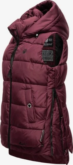 Marikoo Bodywarmers Bodywarmer Zarinaa Dames Bordeaux -About you 7b69e1af3cf7e7232c4319b4dd62114f