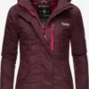 Marikoo Outdoor Jassen Functionele Jas Rabeaa Dames Bourgogne -About you 7b8604eb6374bfea0ef2fad1c64b51dd