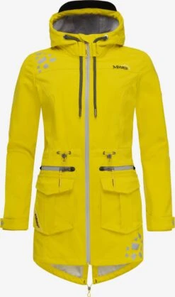 Marikoo Outdoor Jassen Functionele Jas Ulissaa Dames Citroen -About you 7bc7dff0976e4dad0fc936f703634494