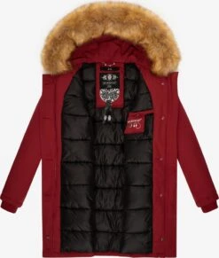 Marikoo Parkas Winterparka Karmaa Dames Rood / Bloedrood -About you 7c7f072a50b0ddbfc7a2e4a6f24110da