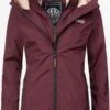 Marikoo Outdoor Jassen Functionele Jas Erdbeere Dames Wijnrood -About you 8106e87cd59af7bc031c51f7b1789687
