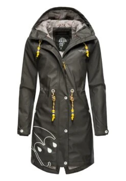 Marikoo Dancing Umbrella - Regenjas - Dark Grey -About you 8699da62507b4900bc09b7a3eb43935b