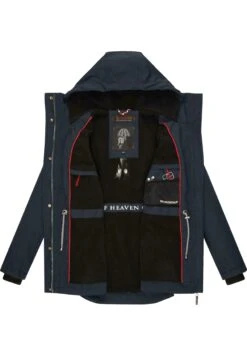Marikoo Babetaa- Parka - Dark Blue -About you 874553cd00e0453eb3e3fe78a6e249dc
