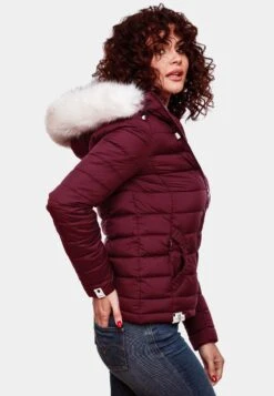 Marikoo Winterjas - Dark Red Melange 12 Marikoo Winterjas - Dark Red Melange -About you 884447e964f04607a137bf8d4eb35e07