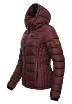 Marikoo Lerikaa - Winterjas - Dark Red Melange -About you 8dc3d50bc92f4090972b100d2bfc1b7a
