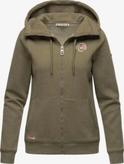 Marikoo Sweatvesten Sweatvest Setsunaa Dames Olijfgroen -About you 8e815853ab3e5a130eb3470fce724aad