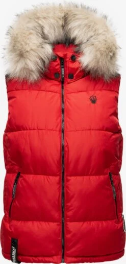 Marikoo Bodywarmers Bodywarmer Eisflöckchen Dames Rood -About you 927b3b958026f173cc37f7fa0beebe44