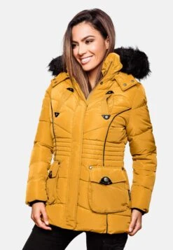 Marikoo Winterjassen Winterjas Vanilla Dames Geel -About you 92e5debbe5e67f12caaf8eb5b52fb947