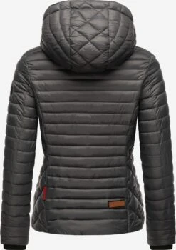 Marikoo Tussenjassen Tussenjas Samtpfote Dames Antraciet -About you 939c83bb9891d6904571495fd7e32e08