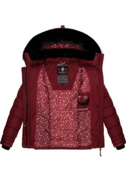 Marikoo Qesraa - Winterjas - Bordeaux -About you 946d9b7f862b42a0b8db66a7668d804d