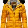 Marikoo Winterjassen Winterjas Loveleen Dames Geel -About you 9541f4f619297462ca1aba9b3892dc44