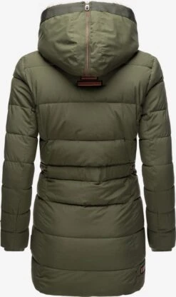 Marikoo Korte Mantels Wintermantel Dames Olijfgroen -About you 965c7e680ff4192306b7e91f055ba9ce