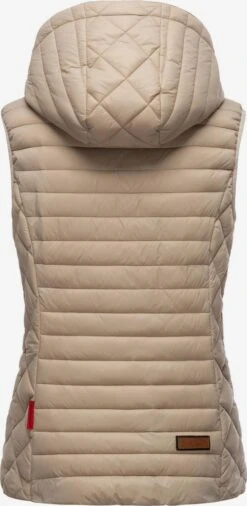 Marikoo Bodywarmers Bodywarmer Hasenpfote Dames Lichtbruin -About you 96ac54ccbf1eb07802da65824a8552a9