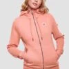 Marikoo Setsunaa - Sweater Met Rits - Apricot -About you 97e30288922e49bb8269e5fef32a5d4c