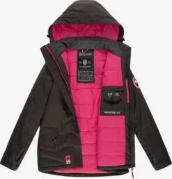 Marikoo Outdoor Jassen Functionele Jas Rabeaa Dames Antraciet -About you 983e5d19787de18ac2c05ce498610cb3