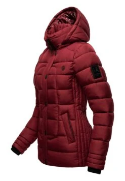 Marikoo Qesraa - Winterjas - Bordeaux -About you 98ad714beb2d4c5a9de077676606edbe