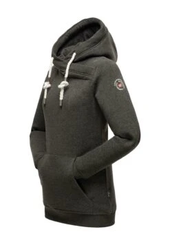 Marikoo Izuyaa - Hoodie - Dark Grey Melange -About you 98b26e26d292470e9e225999651a6a3f