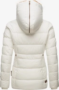 Marikoo Winterjassen Winterjas Nekoo Dames Wit -About you 9c17f64a031485bb688f9280fbd2fcba