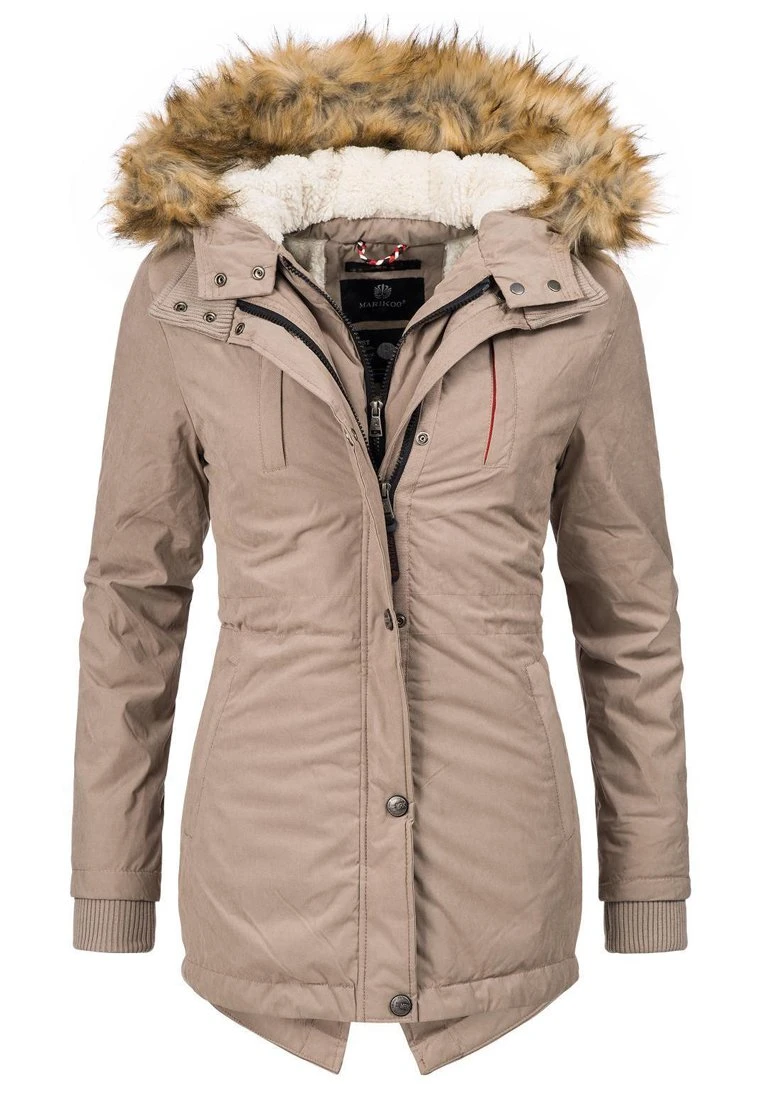 Marikoo Winterjas - Taupe 3 Marikoo Winterjas - Taupe