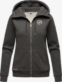 Marikoo Sweatvesten Sweatvest Setsunaa Dames Donkergrijs -About you 9cf2bd2f32d9b6ccecdf60f13f422d59