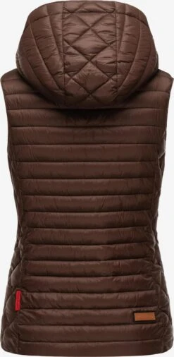 Marikoo Bodywarmers Bodywarmer Hasenpfote Dames Chocoladebruin -About you 9ed842765b0be5f9d4cfe4493dbe495a