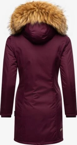 Marikoo Parkas Winterparka Karmaa Dames Bordeaux -About you a229e0b932fc267a64ed66225bd295a0