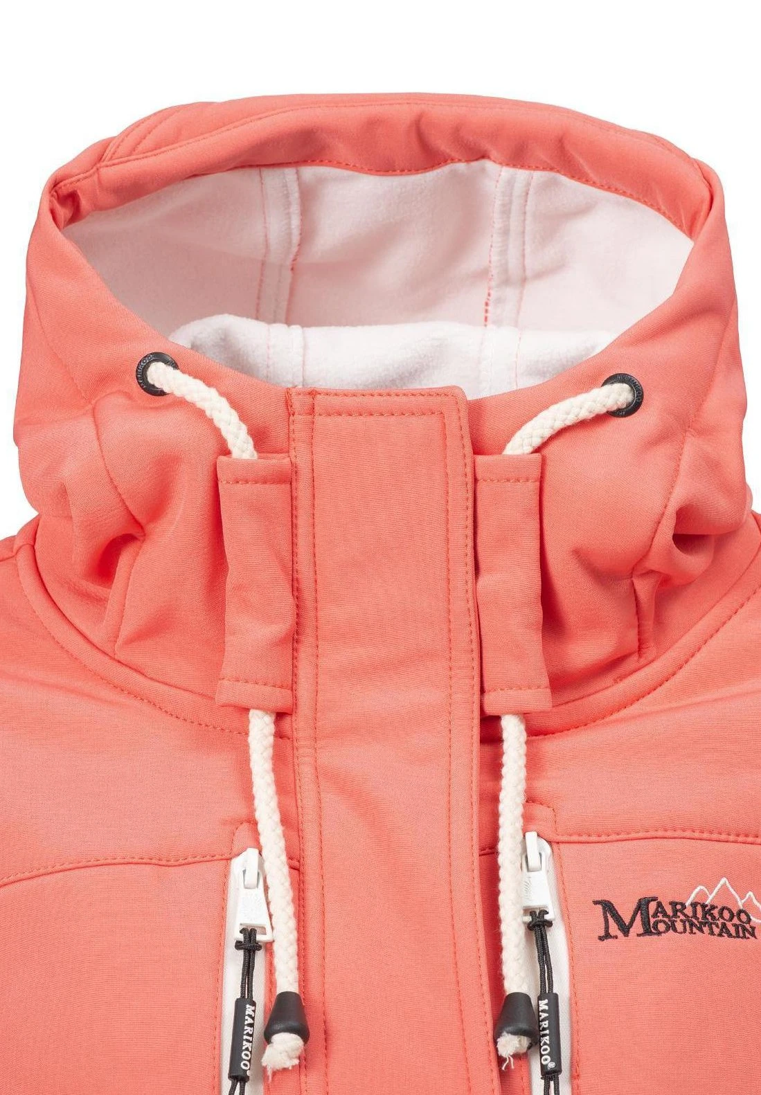 Marikoo Zimtzicke - Parka - Coral 8 Marikoo Zimtzicke - Parka - Coral - Afbeelding 6