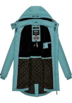 Marikoo Kamii - Winterjas - Misty Blue -About you a5362a779e174a86bc970fdd9fd04b98