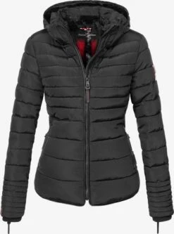 Marikoo Winterjassen Winterjas Amber Dames Zwart
