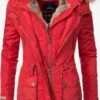 Marikoo Parkas Winterparka Grinsekatze Dames Rood -About you a685eb4d8480f89dc3f9be2492c2cbf2