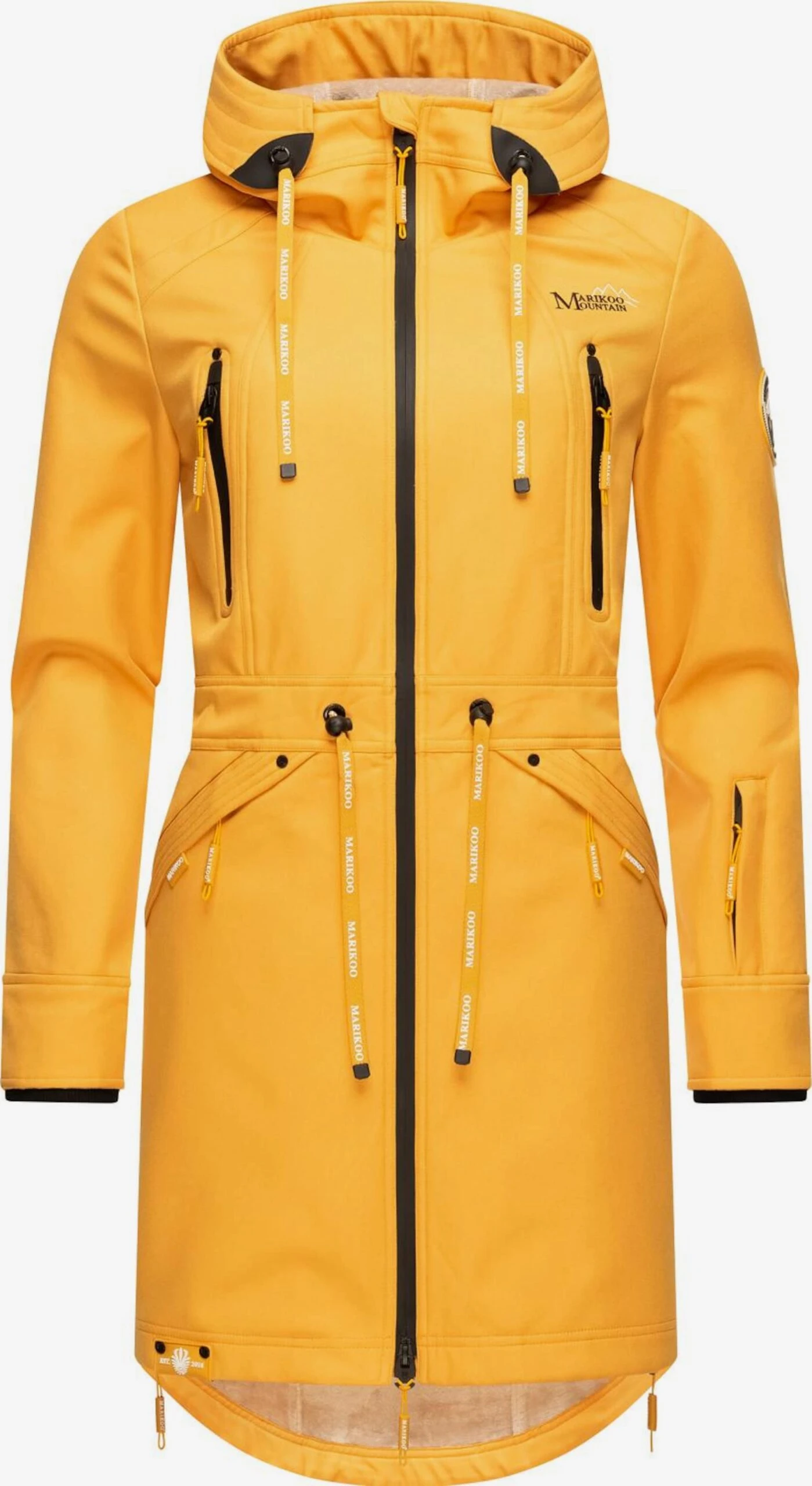 Marikoo Parkas Tussenparka Dames Goudgeel 3 Marikoo Parkas Tussenparka Dames Goudgeel