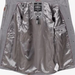 Marikoo Wintermantels Wintermantel Maikoo Dames Grijs Gemêleerd -About you a7e1bce714afe041a69a2818545ce5a0