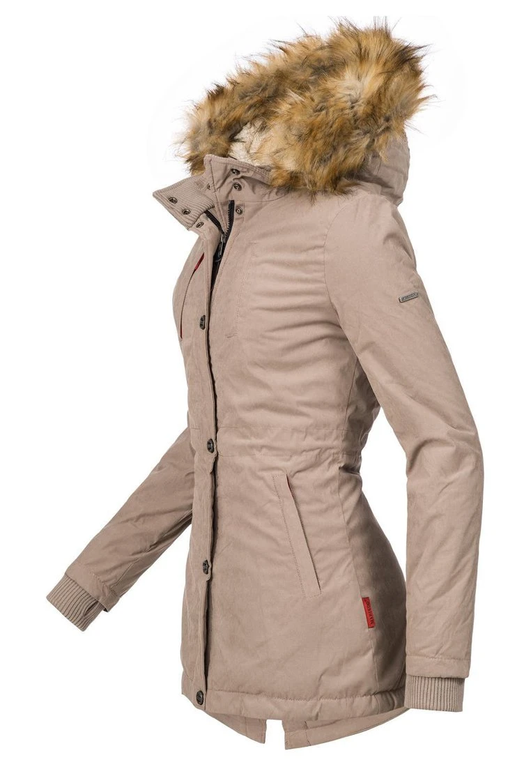 Marikoo Winterjas - Taupe 5 Marikoo Winterjas - Taupe - Afbeelding 3