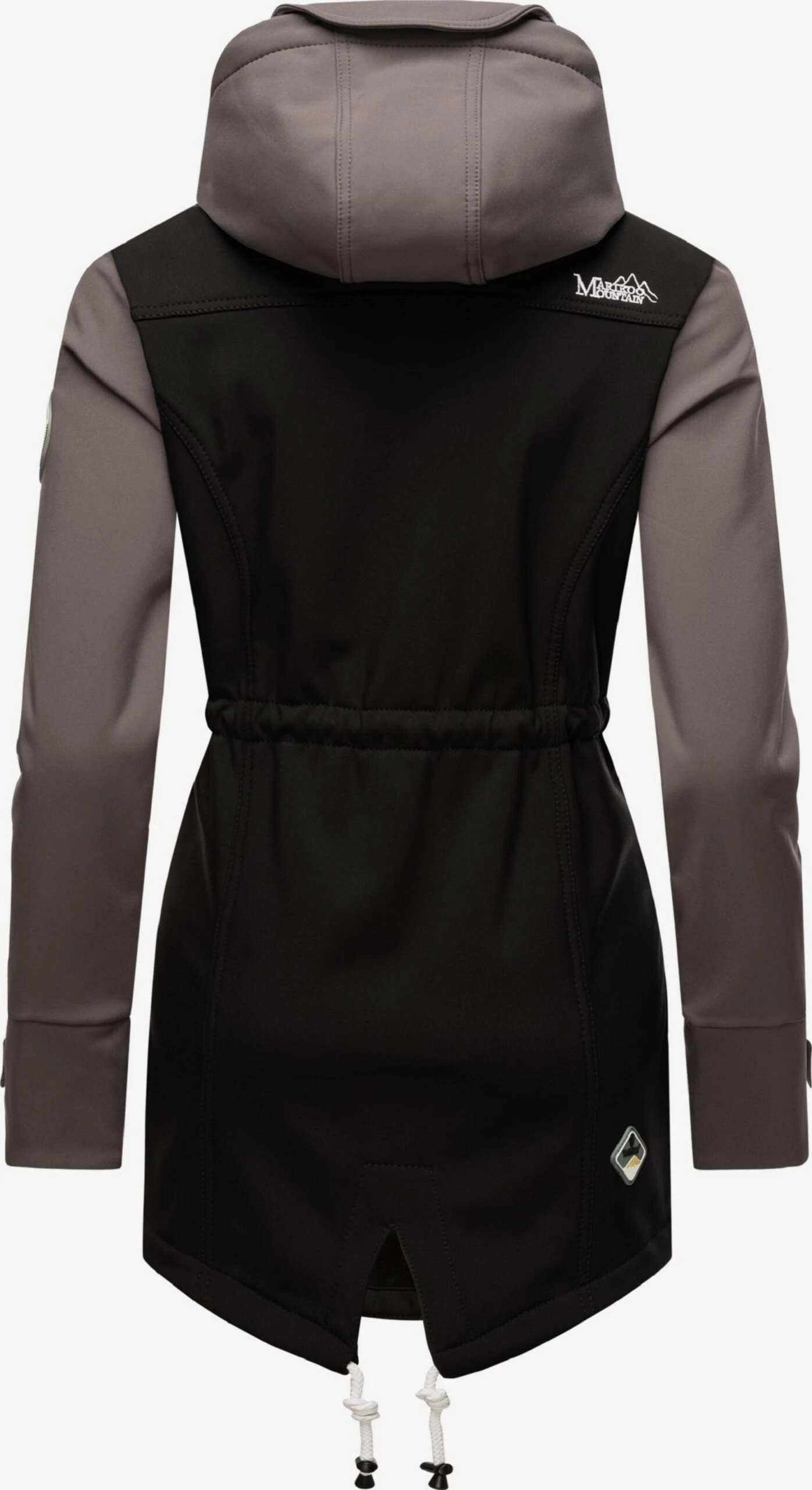 Marikoo Regenmantels Functionele Mantel Zimtzicke Dames Taupe 5 Marikoo Regenmantels Functionele Mantel Zimtzicke Dames Taupe - Afbeelding 3