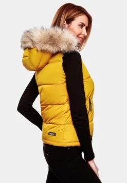 Marikoo Bodywarmers Bodywarmer Eisflöckchen Dames Geel -About you a985f1f3bf87b909532535961cb38552