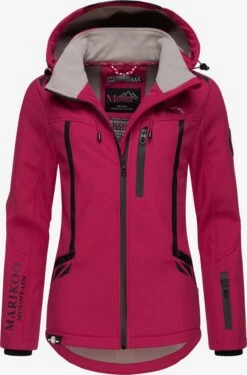 Marikoo Winterjassen Winterjas Dames Rood
