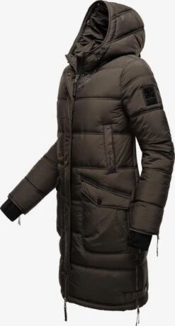 Marikoo Wintermantels Wintermantel Chaskaa Dames Basaltgrijs -About you aeee6f0ec2c56fe789fab1e4c5a1fbb5