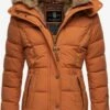 Marikoo Winterjassen Winterjas Nekoo Dames Cognac / Lichtbruin -About you b0045f74f1bf371ce954a7a45e93c460