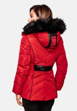 Marikoo Winterjassen Winterjas Vanilla Dames Rood -About you b02421e150acaa21cdfe454c939ab1c2