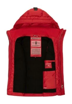 Marikoo Taisaa - Bodywarmer - Red -About you b6f21c9d64984f7faa2703033551ed7a