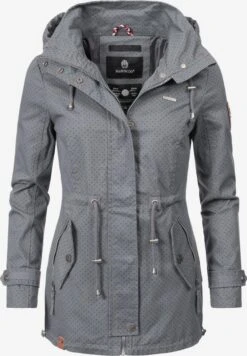 Marikoo Parkas Tussenparka Nyokoo Dames Basaltgrijs / Zilvergrijs