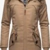 Marikoo Parkas Winterparka Kamii Dames Lichtbruin -About you c33d5b74c5d934cb7df7b16bbb70533f
