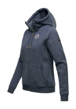 Marikoo Setsunaa - Sweater Met Rits - Dustybluemelange -About you c4515b4be85242bbaaaf0d75f5f62050