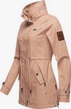 Marikoo Parkas Tussenparka Nyokoo Dames Roze -About you c48b3e59af289473bb06841491133536