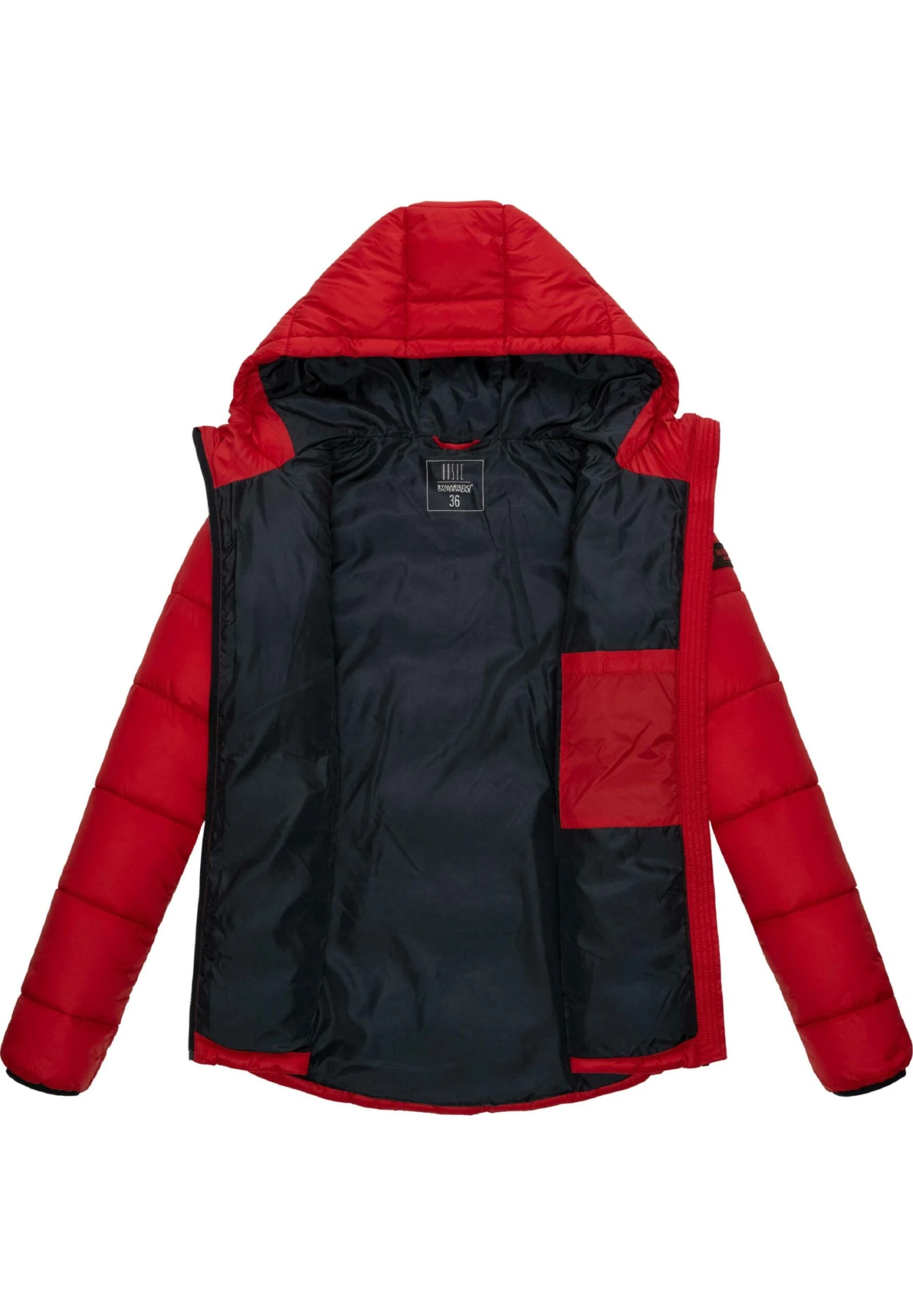 Marikoo Leandraa - Winterjas - Light Red 6 Marikoo Leandraa - Winterjas - Light Red - Afbeelding 4