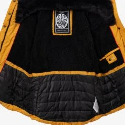 Marikoo Winterjassen Winterjas Lotusblüte Dames Goudgeel 12 Marikoo Winterjassen Winterjas Lotusblüte Dames Goudgeel -About you c70e4aea234b060fa086105867d2b61f