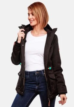 Marikoo Tussenjassen Tussenjas Babetaa Dames Zwart -About you c8d918647f2098f52ada6dca4d3ce3a0